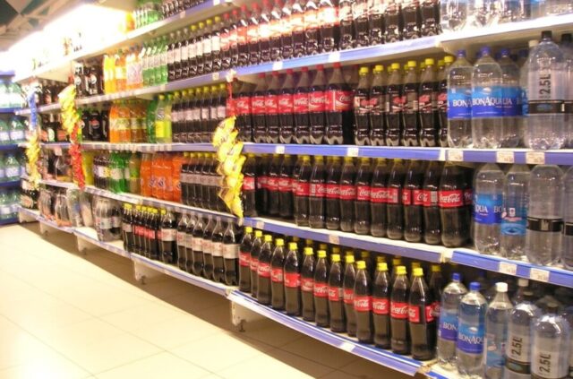 La venta de bebidas