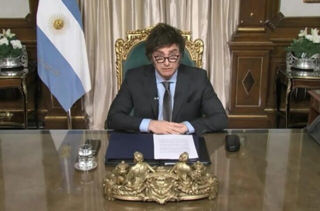Milei celebró la Ley
