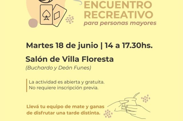 Nuevo encuentro recreativo para