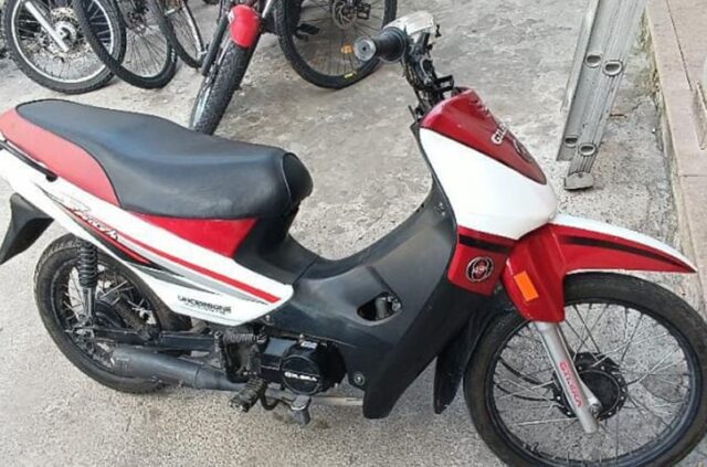 Recuperaron una moto que