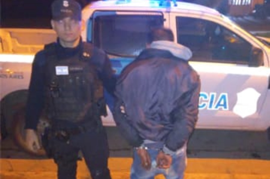Terminó aprehendido tras robar