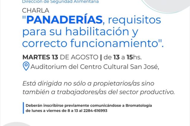 Charla Panaderías