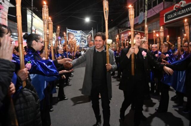Kicillof participó de una