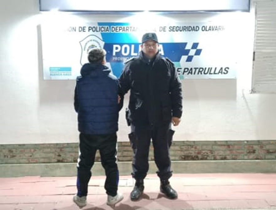Lo aprehendieron tras robar
