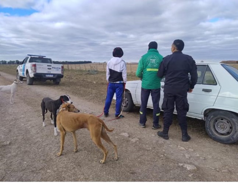 Los infraccionaron por cazar