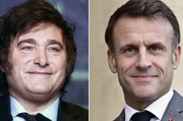 Milei visita París para
