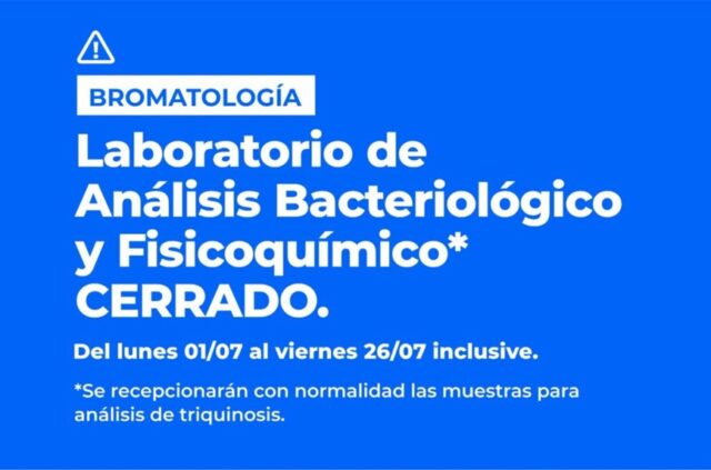 Permanecerá cerrado el laboratorio