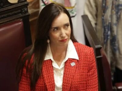 La vicepresidenta Victoria Villarruel