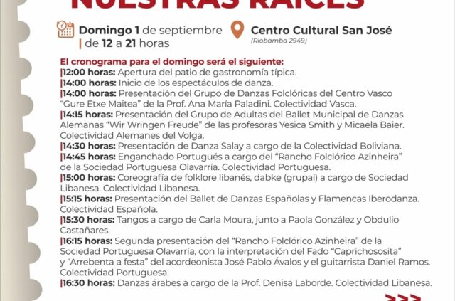 Agenda para el finde
