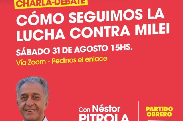 Charla Debate virtual con