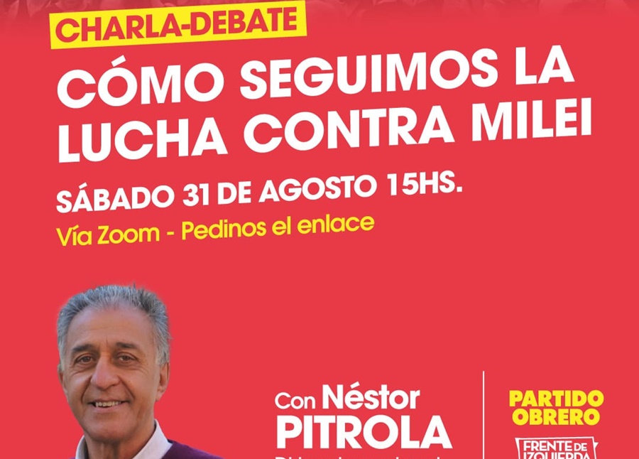 Charla Debate virtual con