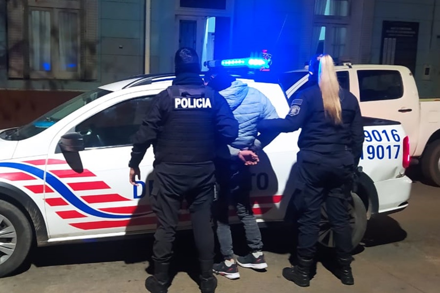 Desobedeció un control policial