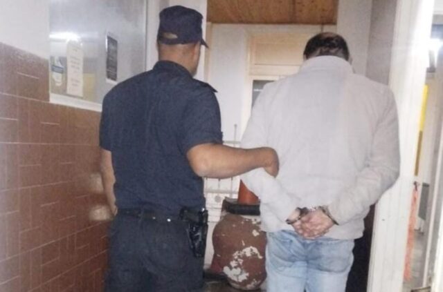 Detuvieron a un hombre