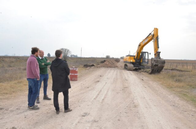 El Intendente recorrió obras