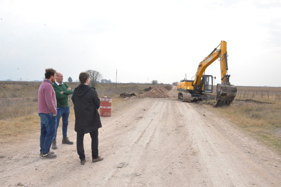 El Intendente recorrió obras