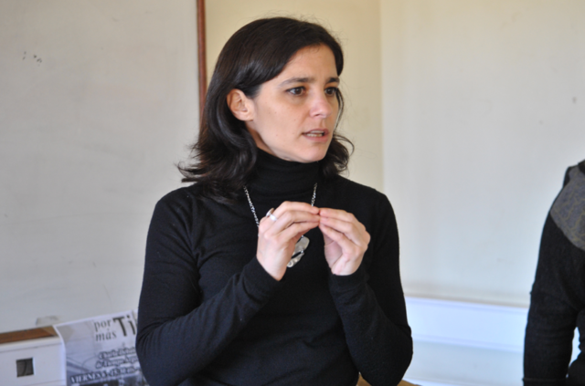 Natalia Aruguete presentará en