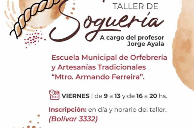 Taller de Soguería en