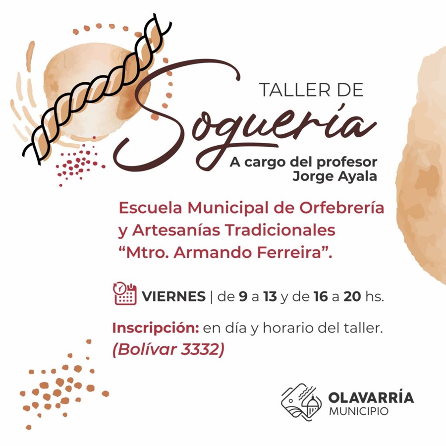 Taller de Soguería en