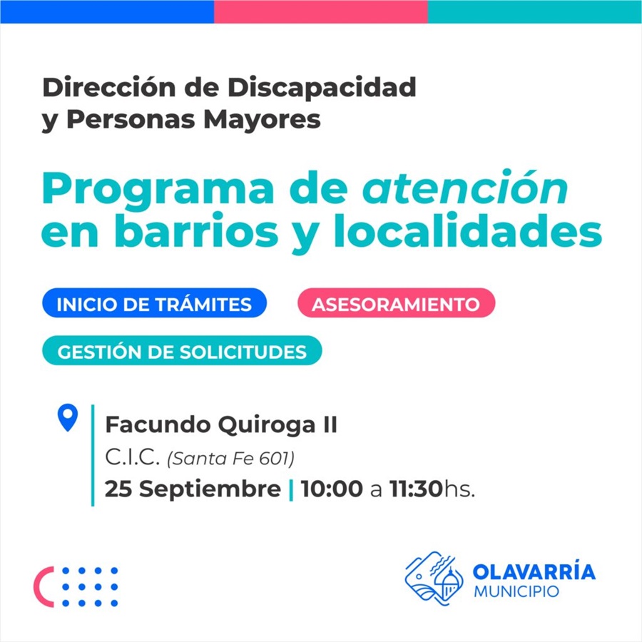 Atenderá en el Facundo