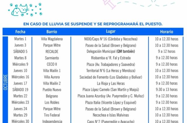 Bromatología continúa la campaña