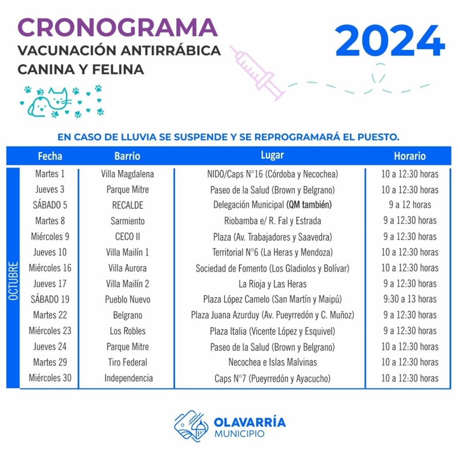 Bromatología continúa la campaña