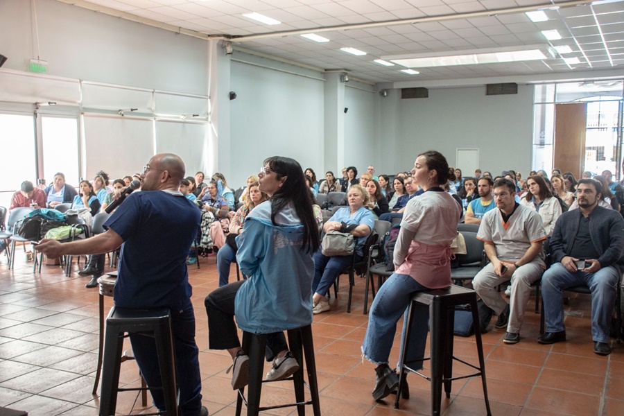 Capacitación sobre abordaje territorial