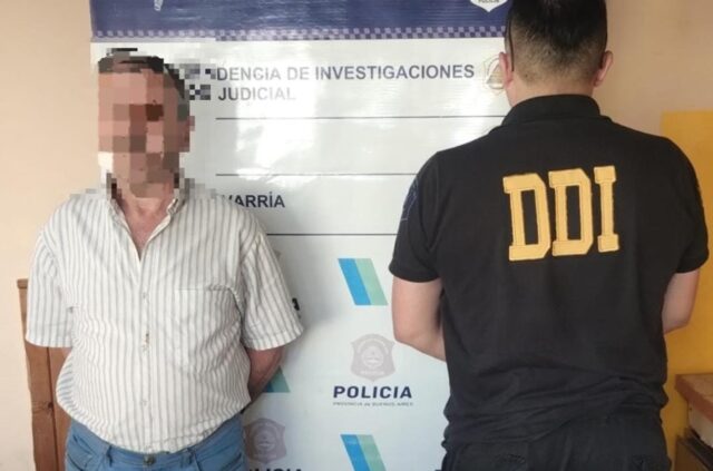 Detuvieron a un hombre