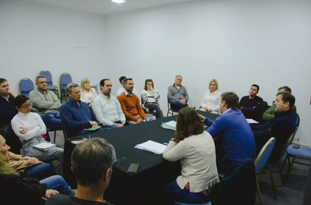 El intendente se reunió