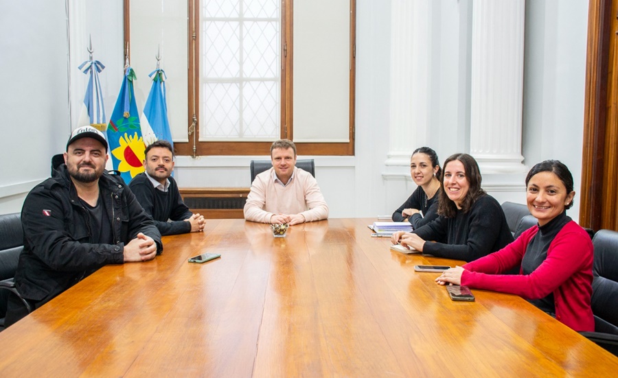 El intendente se reunió