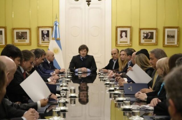 Milei firmó el veto