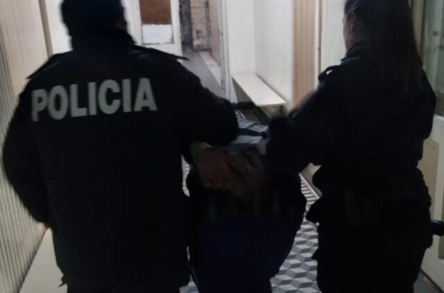 Un hombre terminó preso
