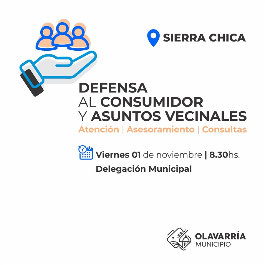 Atenderá en las localidades