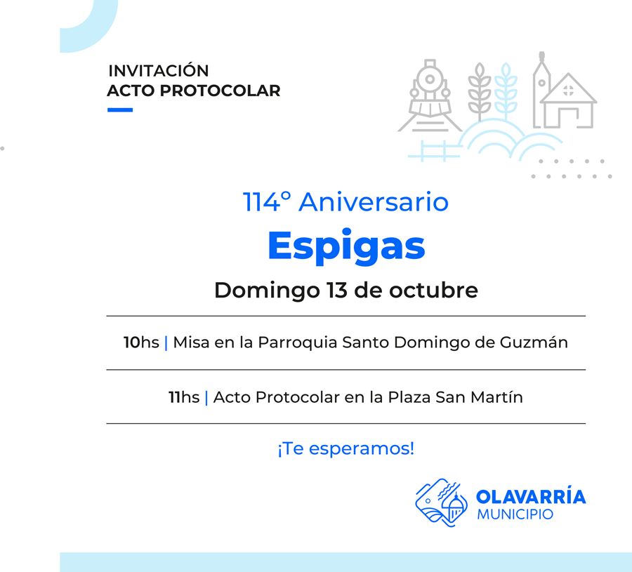 Este domingo Espigas festeja