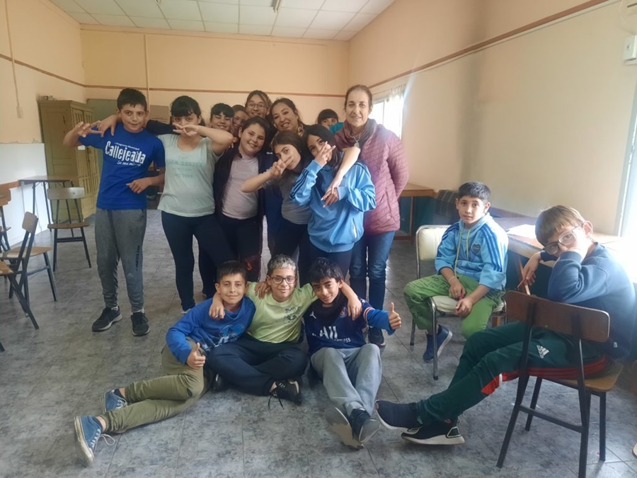 Estudiantes del Centro Complementario