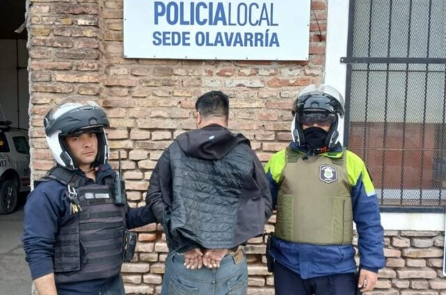 Fue aprehendido tras agredir
