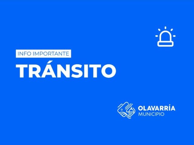 Operativo de tránsito por