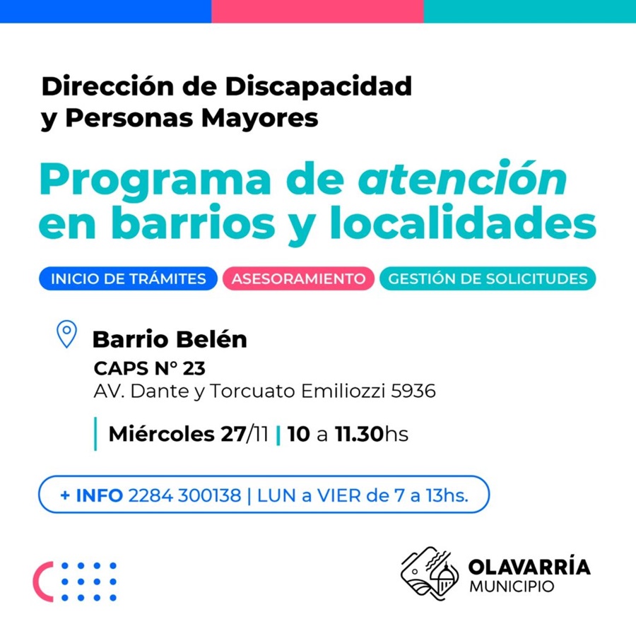 Atención descentralizada en el