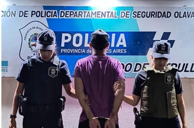 Detuvieron a un hombre