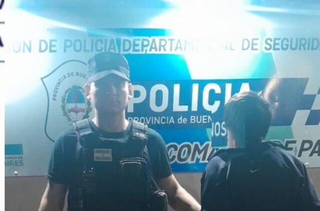 Detuvieron a un joven