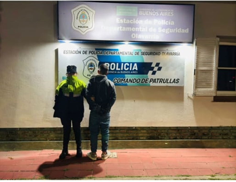 Detuvieron a un joven