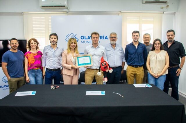El intendente firmó un