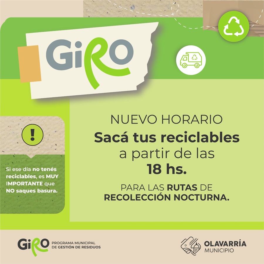 GIRO recuerda que a