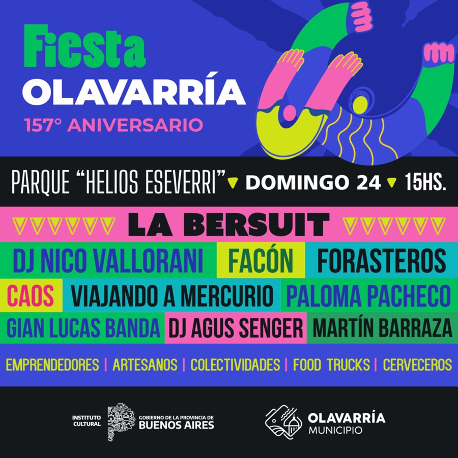 Olavarría festejará el próximo
