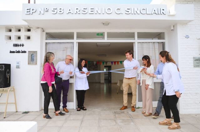 Quedó reinaugurada la Escuela