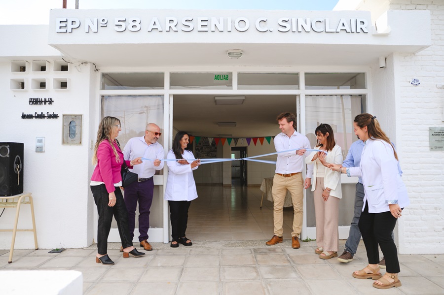 Quedó reinaugurada la Escuela