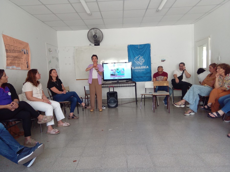 Se realizó la charla