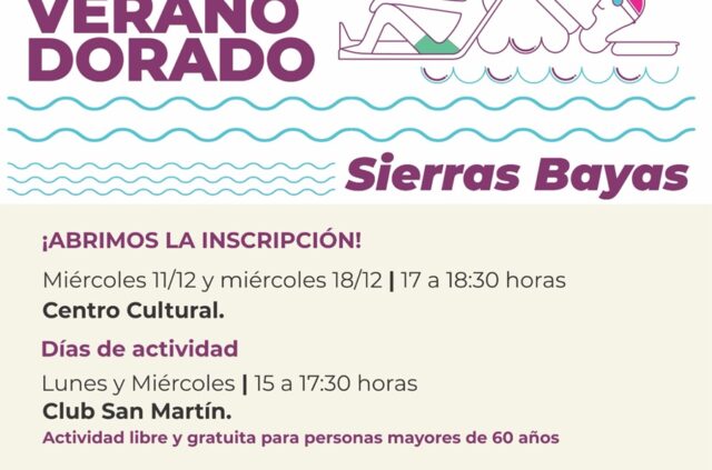 El Programa Municipal Verano