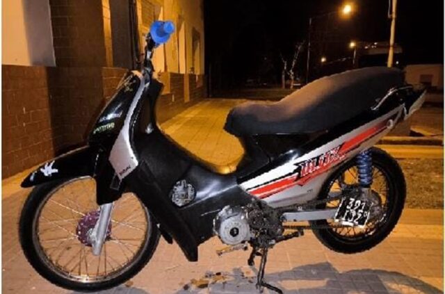 Encontraron Una Moto Abandonada
