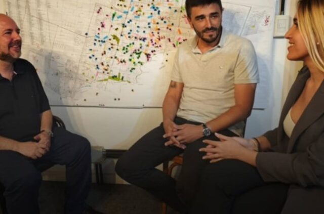 Ezequiel Galli se reunió