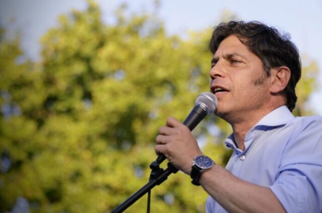 Kicillof dejó un mensaje